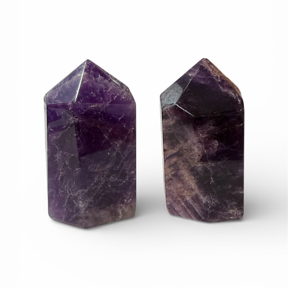 Amethyst Salt & Pepper Shakers